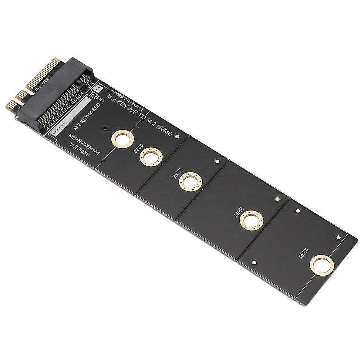 M.2 A+E KEY Slot To M.2 NVME Adapter Card NGFF To KEY-M Expansion Card NVMe PCI Express SSD Port Exp