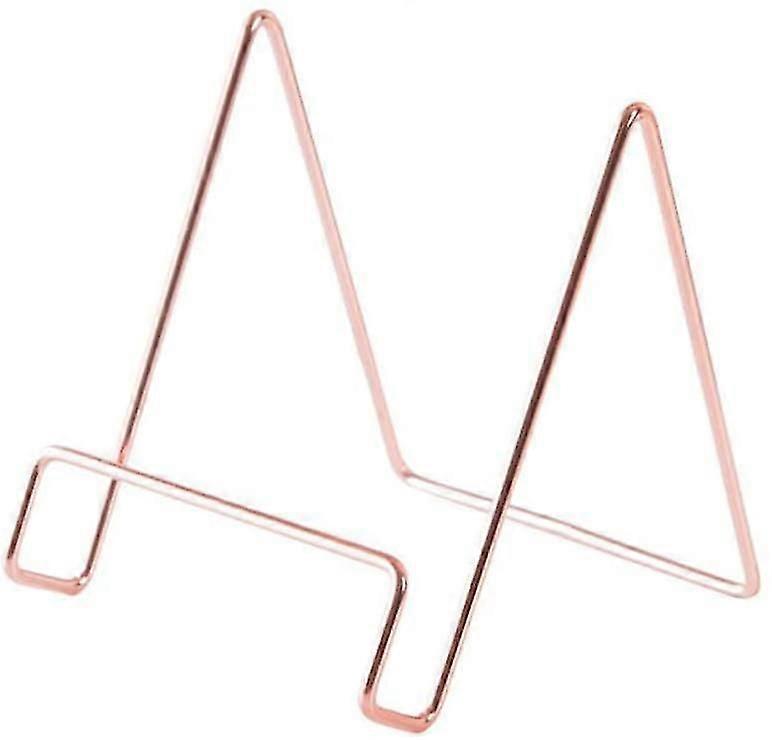Rose Gold Book Stand - Adjustable Cookbook & Reading Holder (1pc)