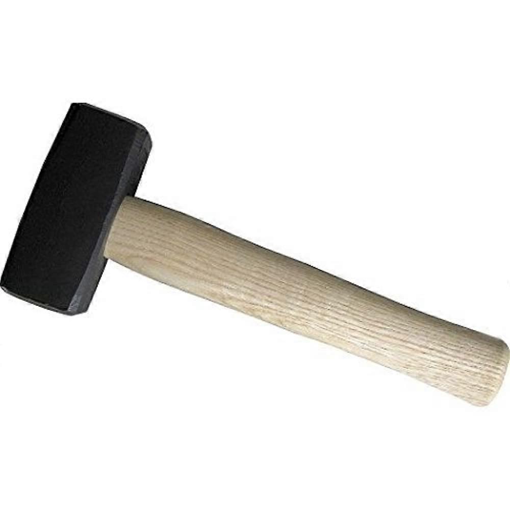 3015030119 VPA/GS Mining Sledge Hammer with Ash Handle, 1500g Weight, Multi-Colour Design for Heavy-Duty Use