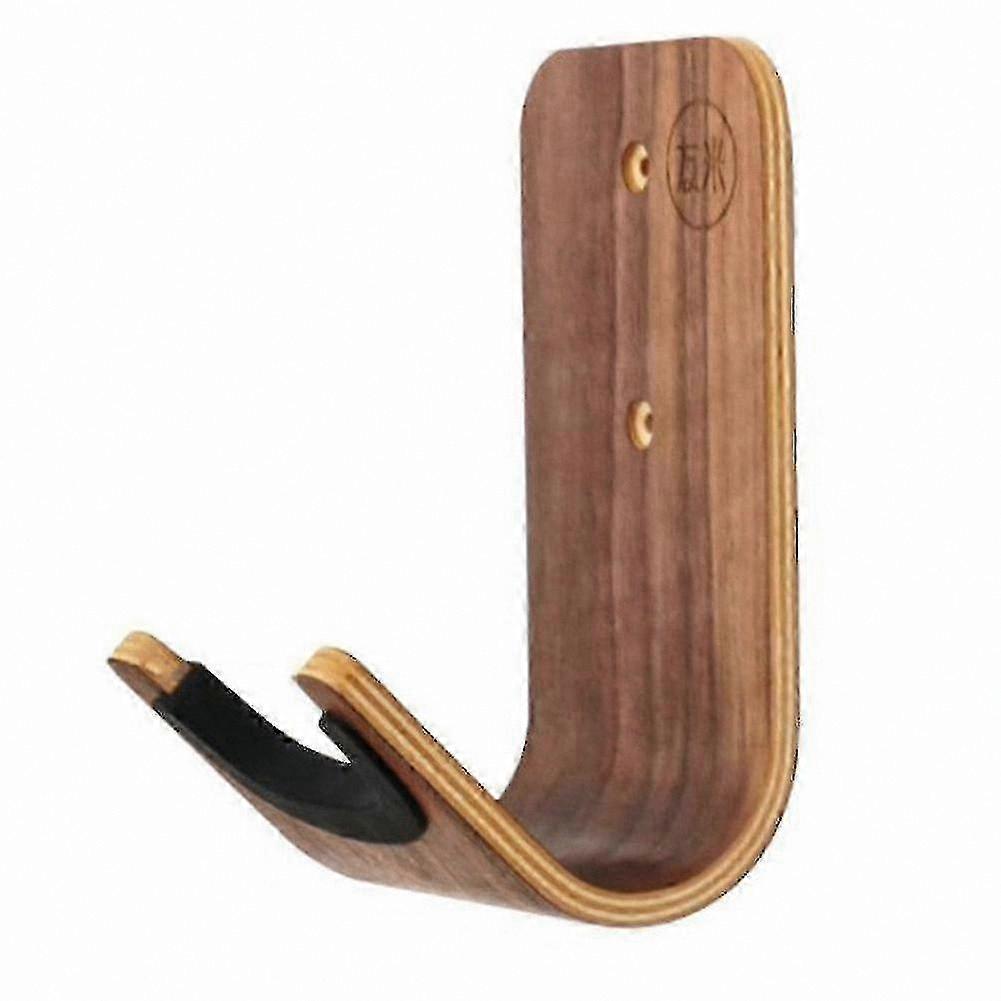 Unique Wooden Guitar and Skateboard Wall Mount Hanger for Acoustic Instruments