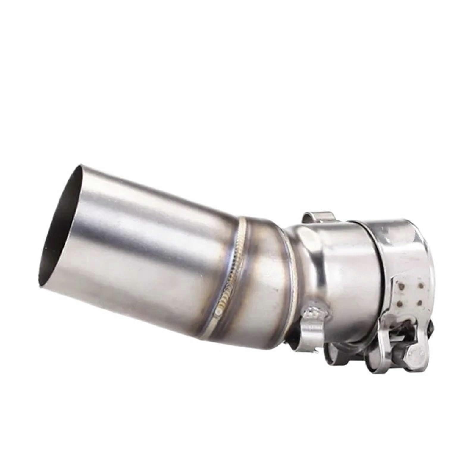 Motorcycle Exhaust Link Pipe 51mm Inlet Motocross Muffler Compatible Modified Performance for CFMOTO CF 450 SR 2022-2024