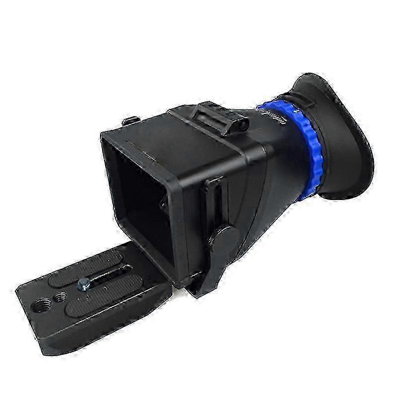 Visor LCD Universal 3.0X 3 Polegadas 3.2 Polegadas Flip Tela LCD 3 Visor de Ampliação SZRH A-D Preto