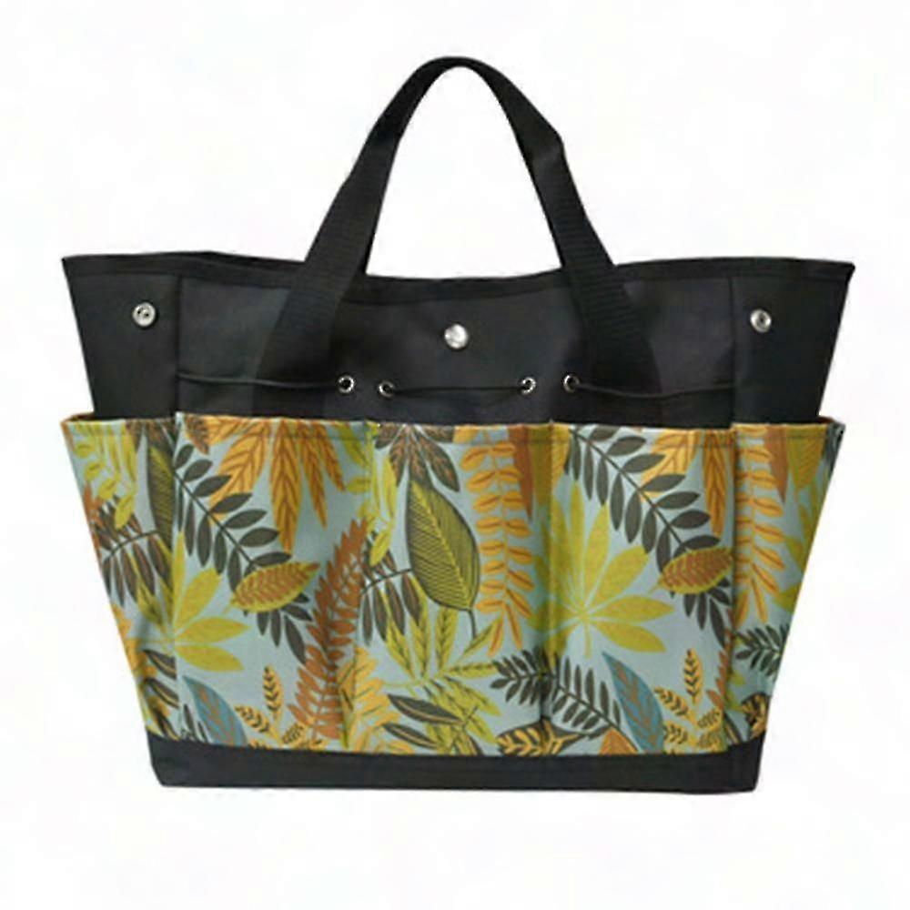 Garden Tool Storage Bag with Small Pockets - Multi-Purpose, Wear-Resistant, Reusable Garden Tool Organizer