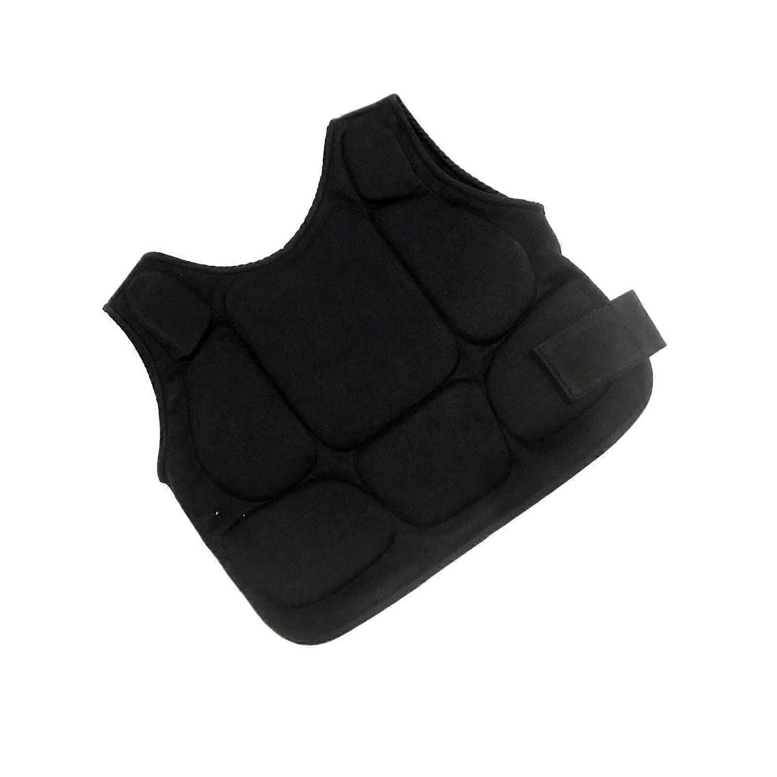 Karate Chest Protector Rib Shield Portable Comfortable Taekwondo Body Protector Vest for Workout Kickboxing Sanda Muay Thai Ref: 3509