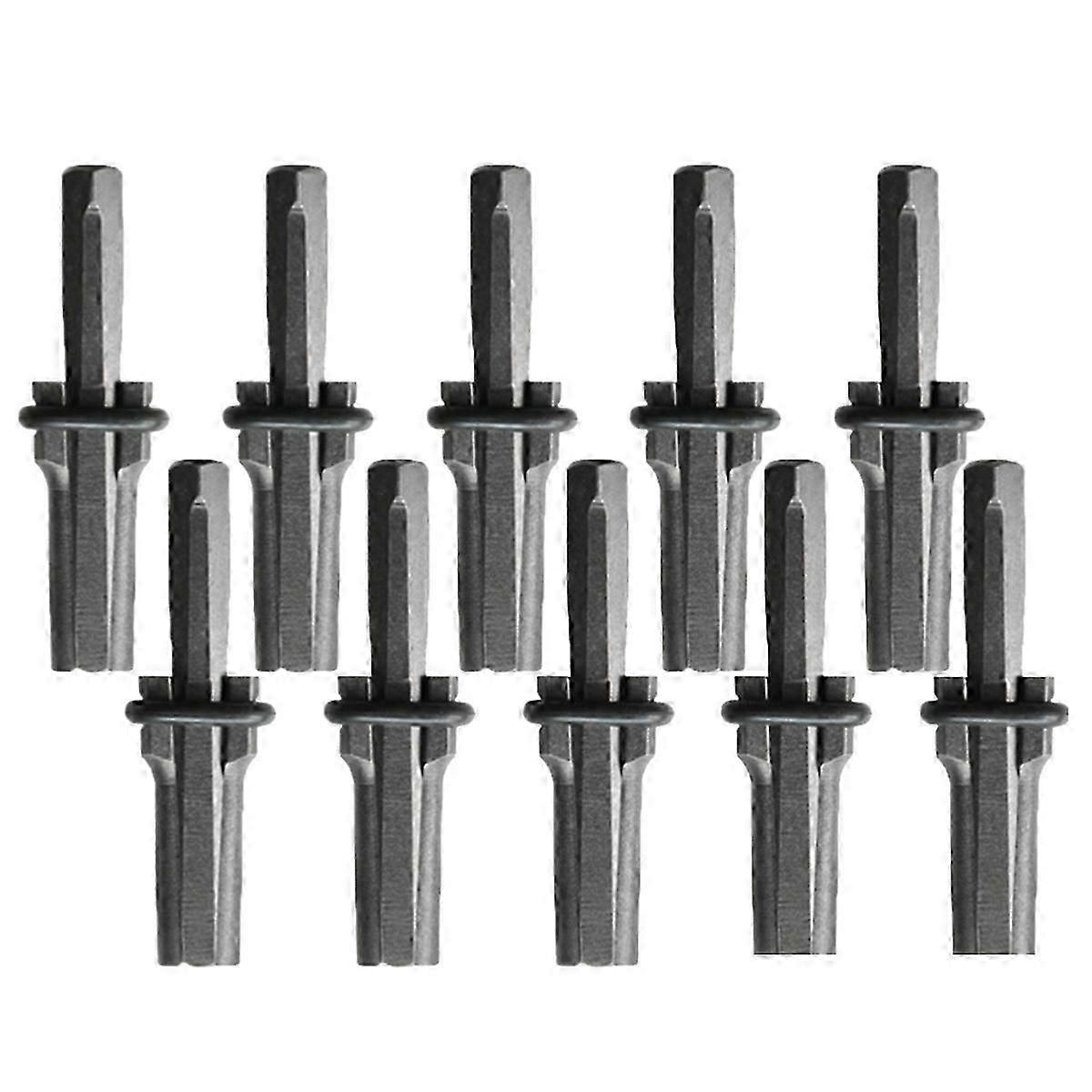 Rock Splitter, Stone Chisel Quarrying Wedge, Heavy Duty Stone Splitting Tool for Concrete Marble 10