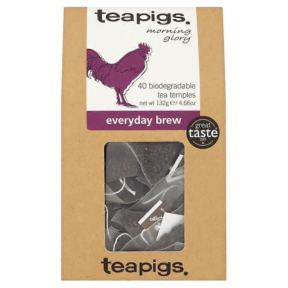 Teapigs everyday brew 40 tea temples - 4 Pack