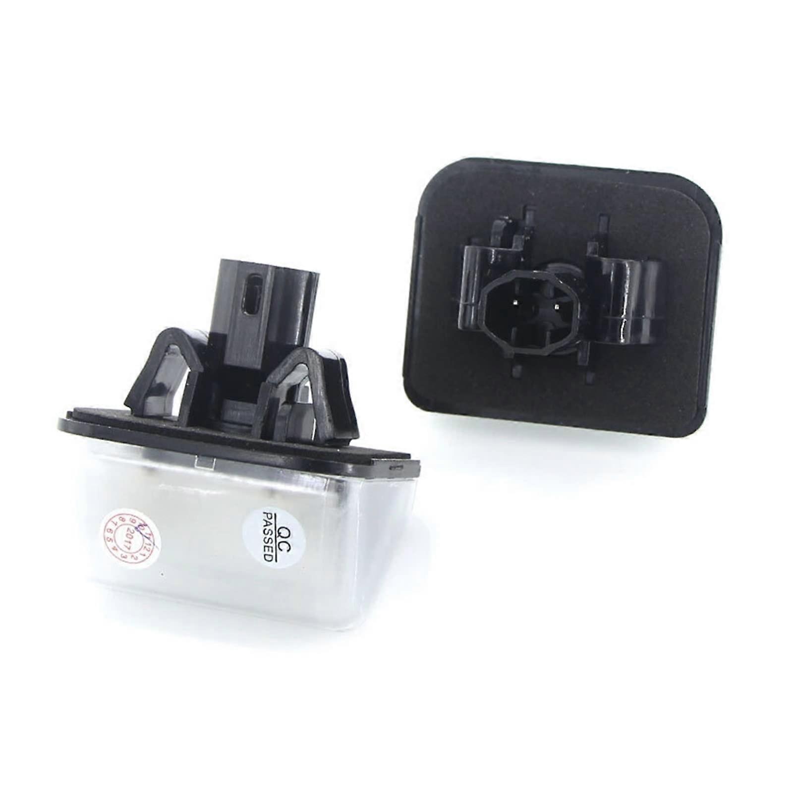 2pcs White Error Free License Plate Lights Compatible with Mazda CX-7 2007-2012 CX-5 2013-2014 Number Plate Lamps