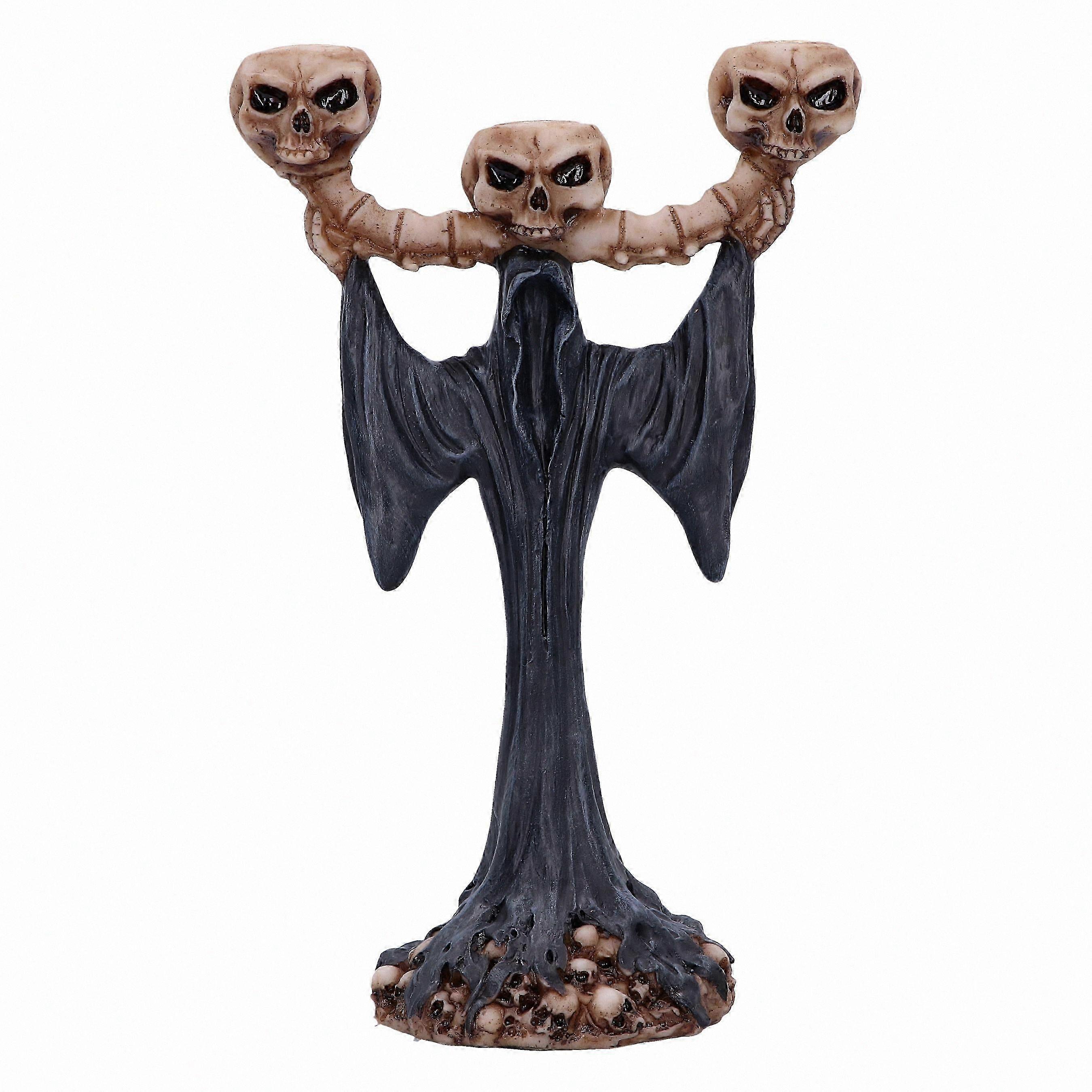 Glowing Path Decorative Skull Tea Light Holder