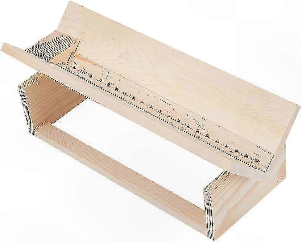 Wood Bookbinding Starter Kit with Piercing Cradle and 3-Piece Tool Set for Handmade Projects