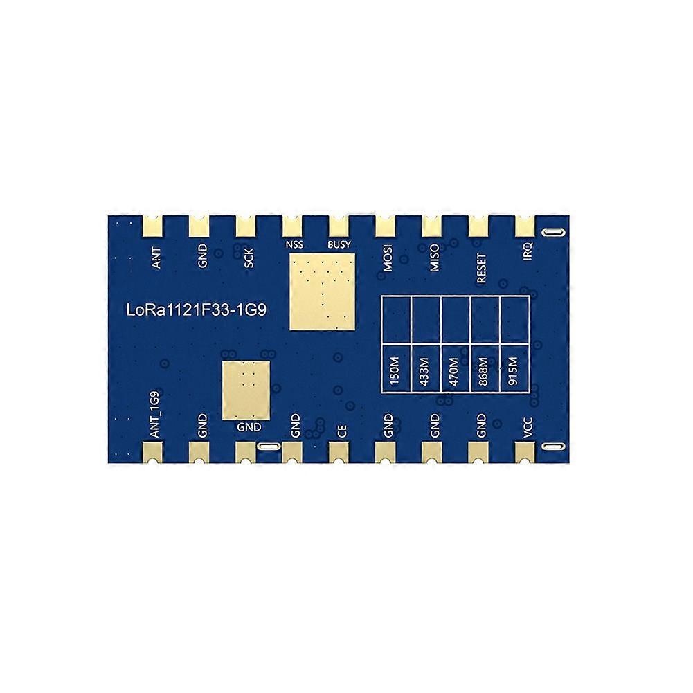 LoRa1121F33-1G9 High-Power LoRa Module 2W LR112 Compatible Sub-GHz S-Band SPI Communication