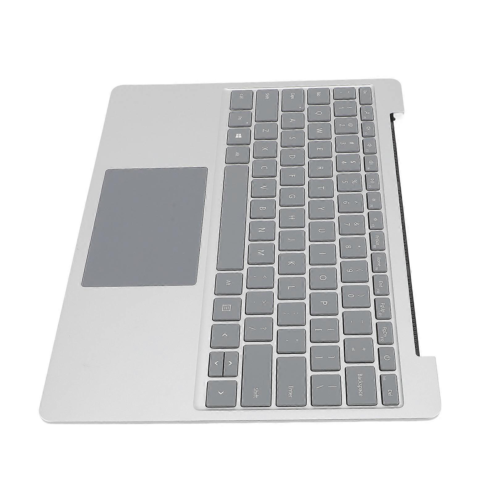 Laptop Touchpad Keyboard Palmrest for Go 1943 12.4 Inch Silver