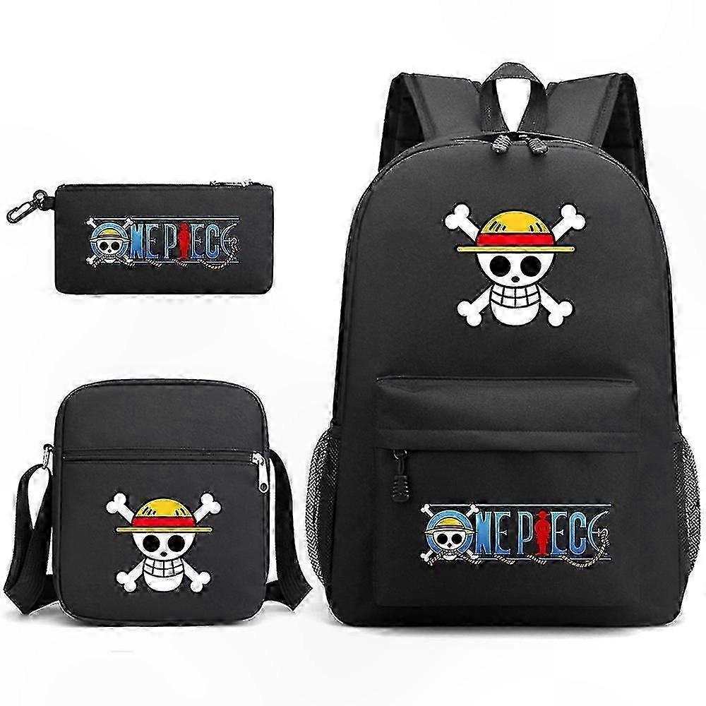 School Bag Backpack Set with Pencil Case and Shoulder Bag for Students