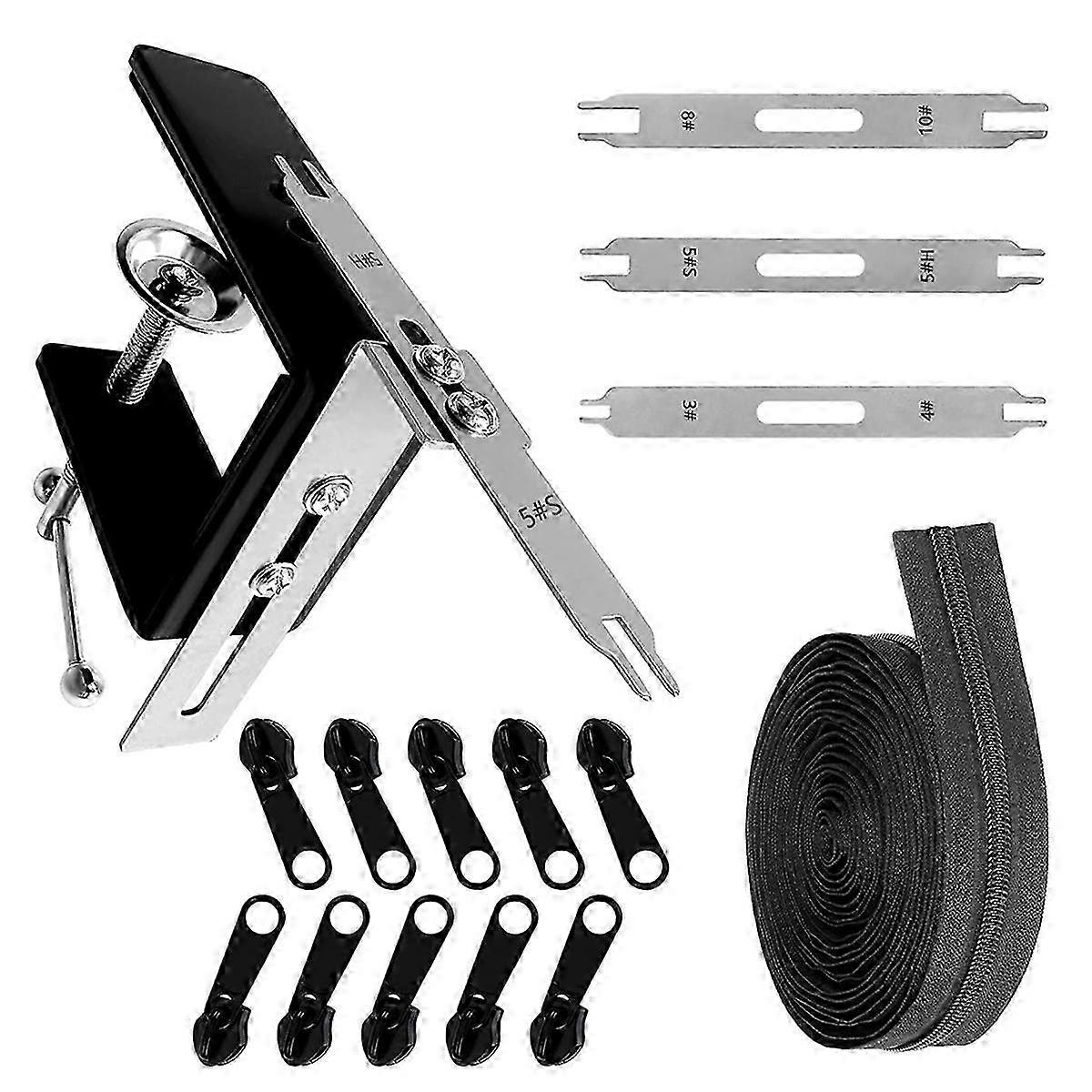 Zipper clamp tool,sewing stainless steel material zipper clamp slider