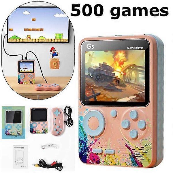 8-bit platform gaming computer with 500 games and multi-interface design