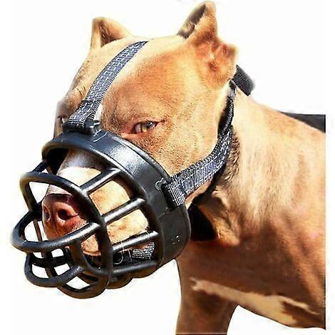 Dog Muzzle - Soft Basket Muzzle for Dogs Secure and Comfortable Fit, Better