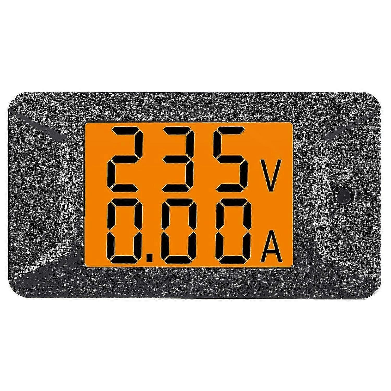 Ac Voltmeter Ammeter Digital Voltage Current Meter Monitor Electrical Tools 40-400v/100a,lcd Display,high Accuracy,easy Operation,backlight Function