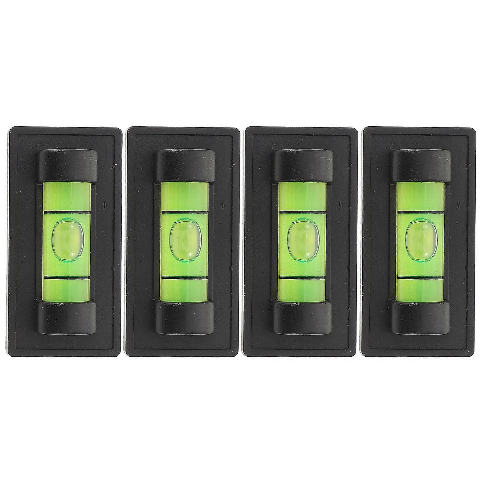 Small Bubble Level for Travel Trailer Rv Leveling Blocks 4Pcs