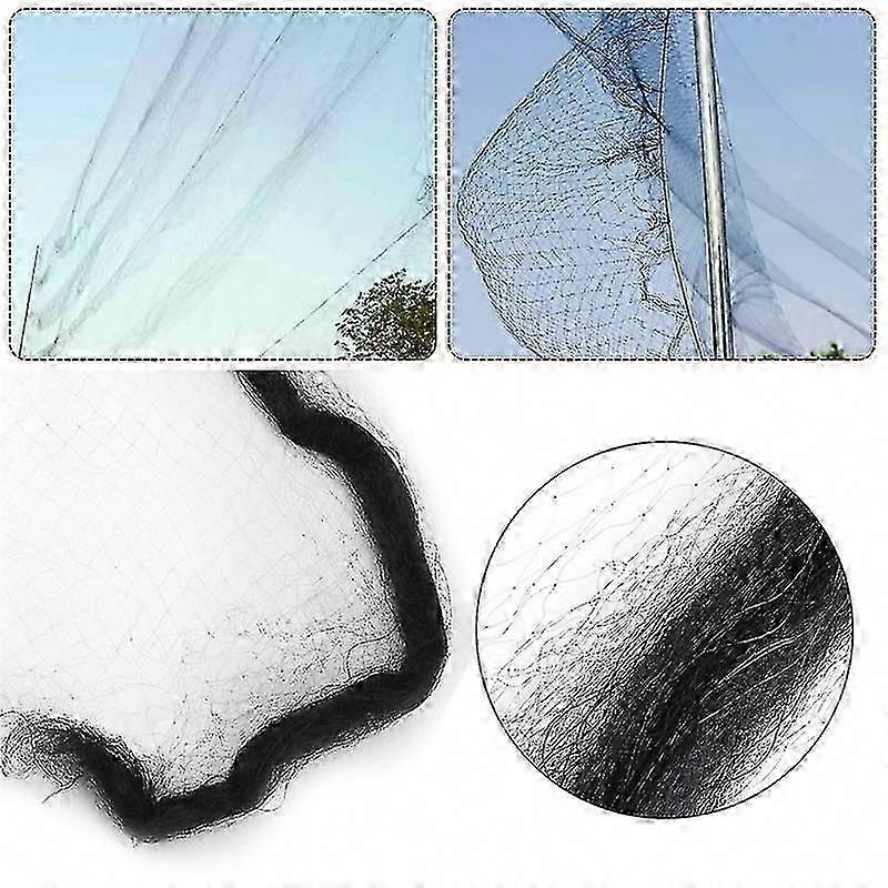 Bird Net Anti Bird Catcher Netting for Pond, Fishing, Crops, Fruit Trees, Flower Garden Protection