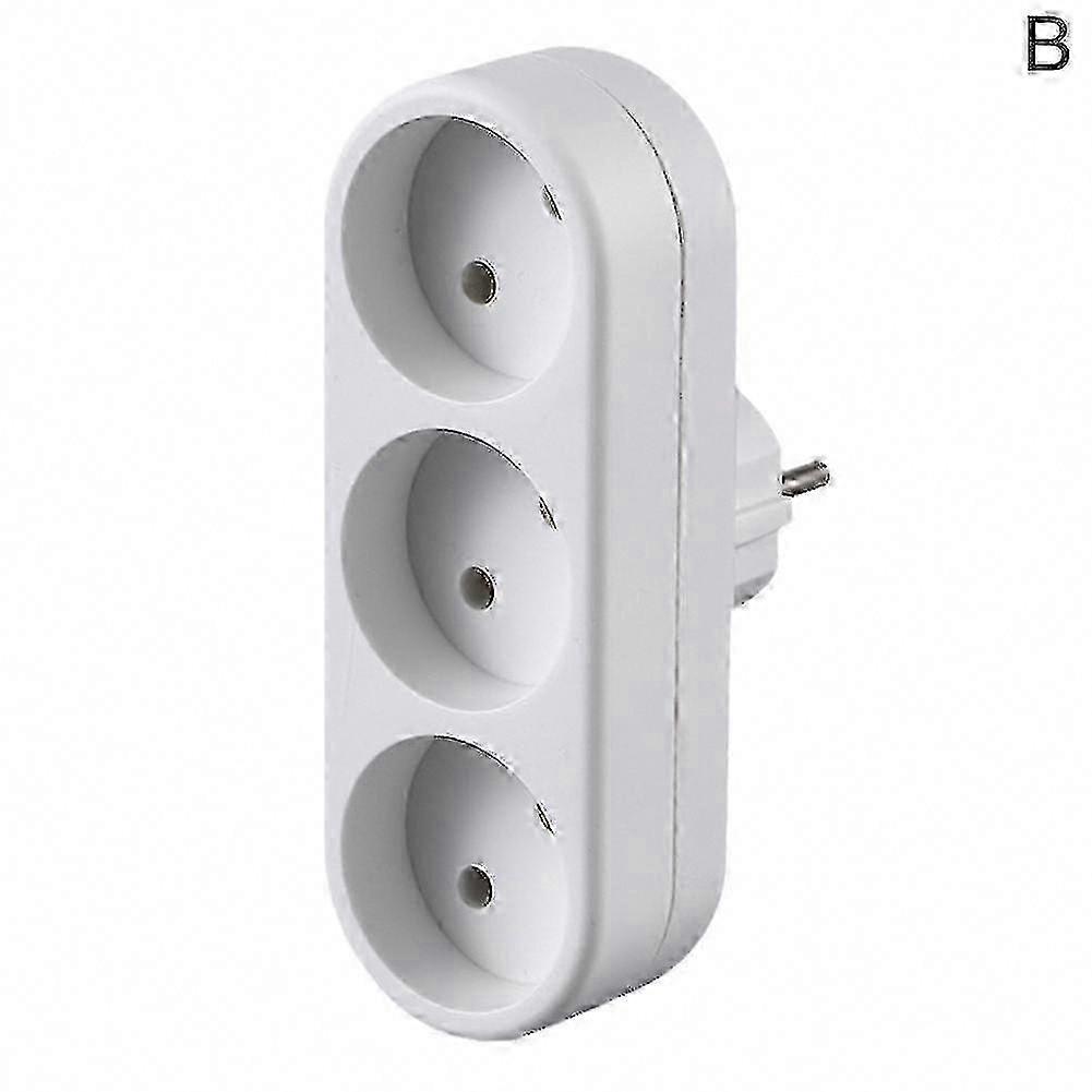 EU Wall Socket Adapter Plug Extension Power Outlet Converter 3500W