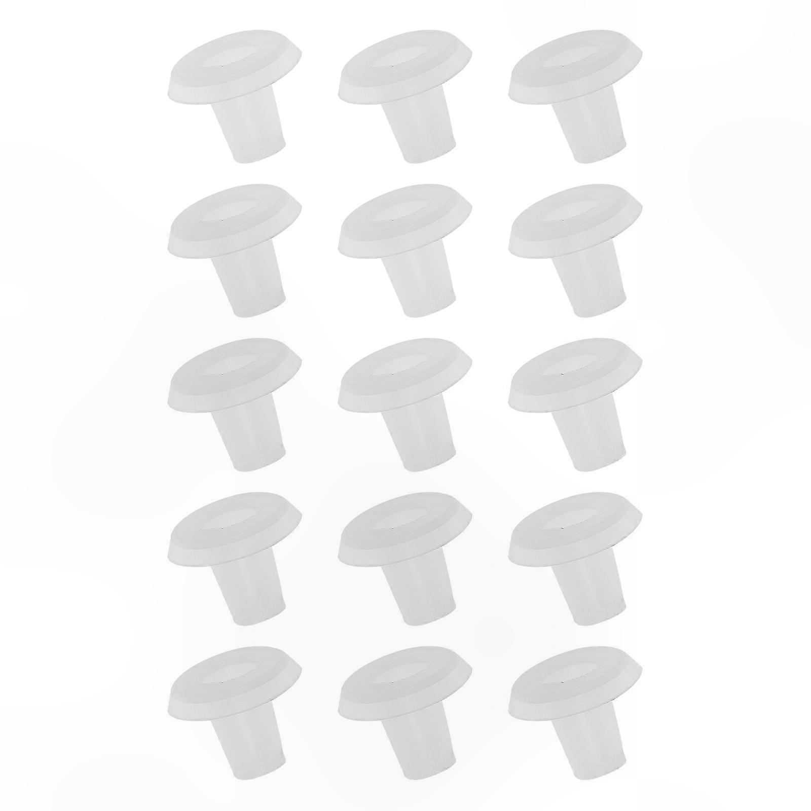 Bottom Rail Plugs for Blinds and Curtains, POM Material, Simple Design, 30 Pack for Home and Office Use