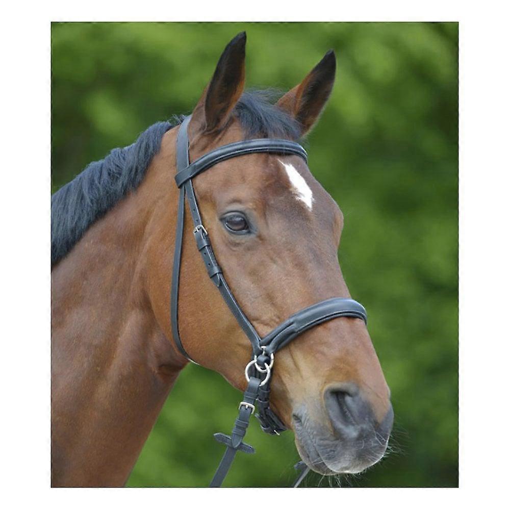 Mackey Star Bitless Bridle - Black