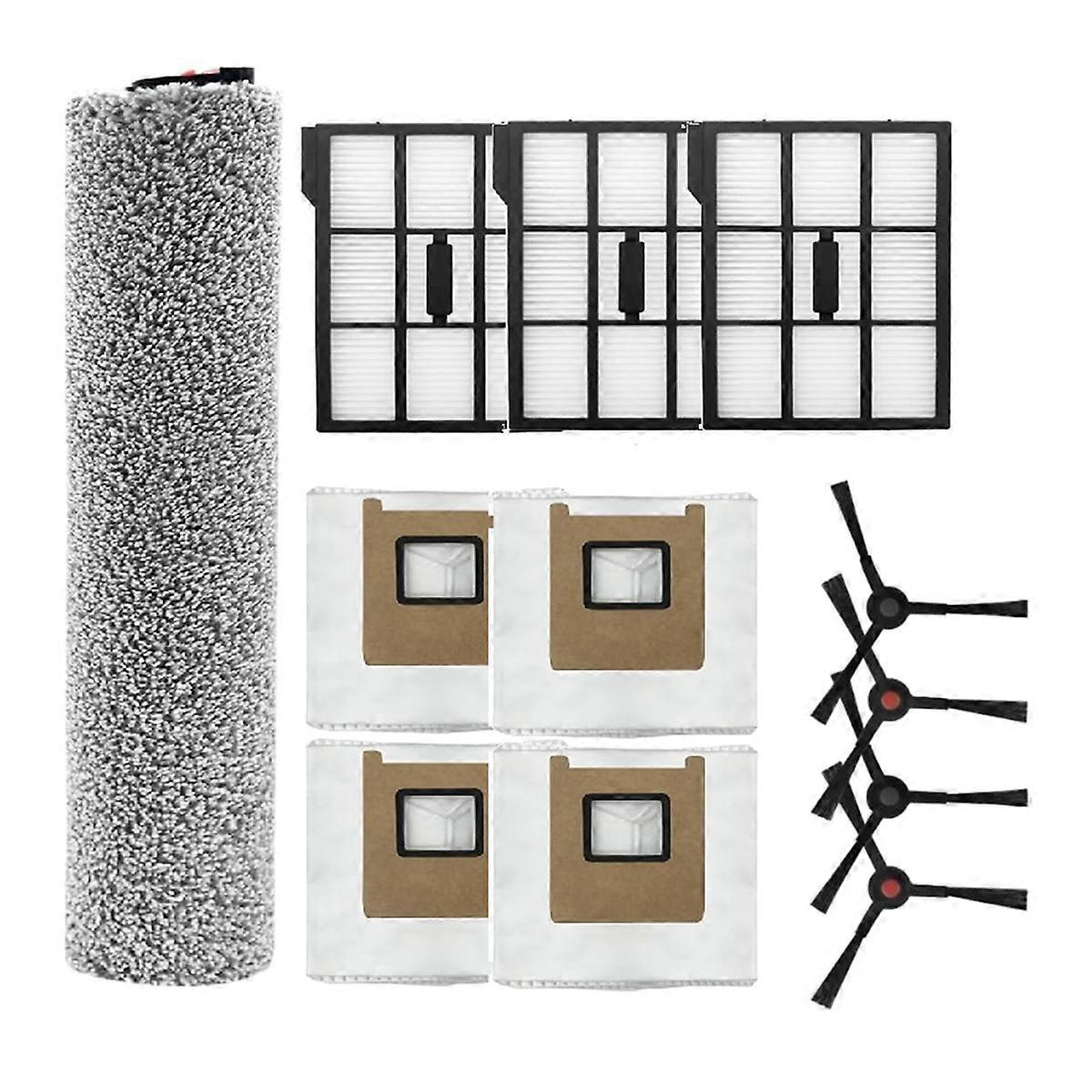 12PCS Roller Brush Side Brush Dust Bag for E25 Omni / E28 Omni