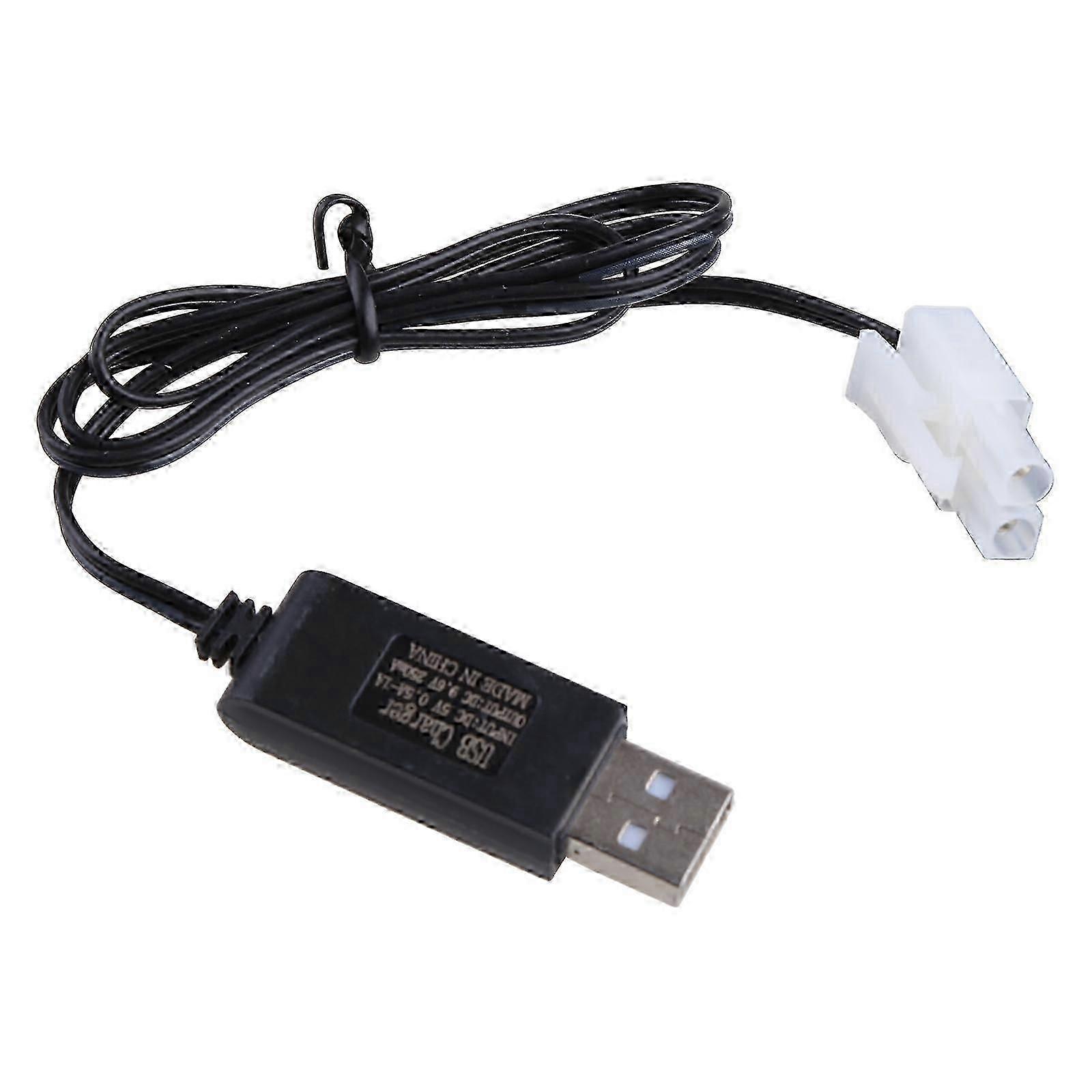 Charger For 9.6v Ni-cd Ni-mh Input Output 250ma Ket-2p Plug For Rc Toys