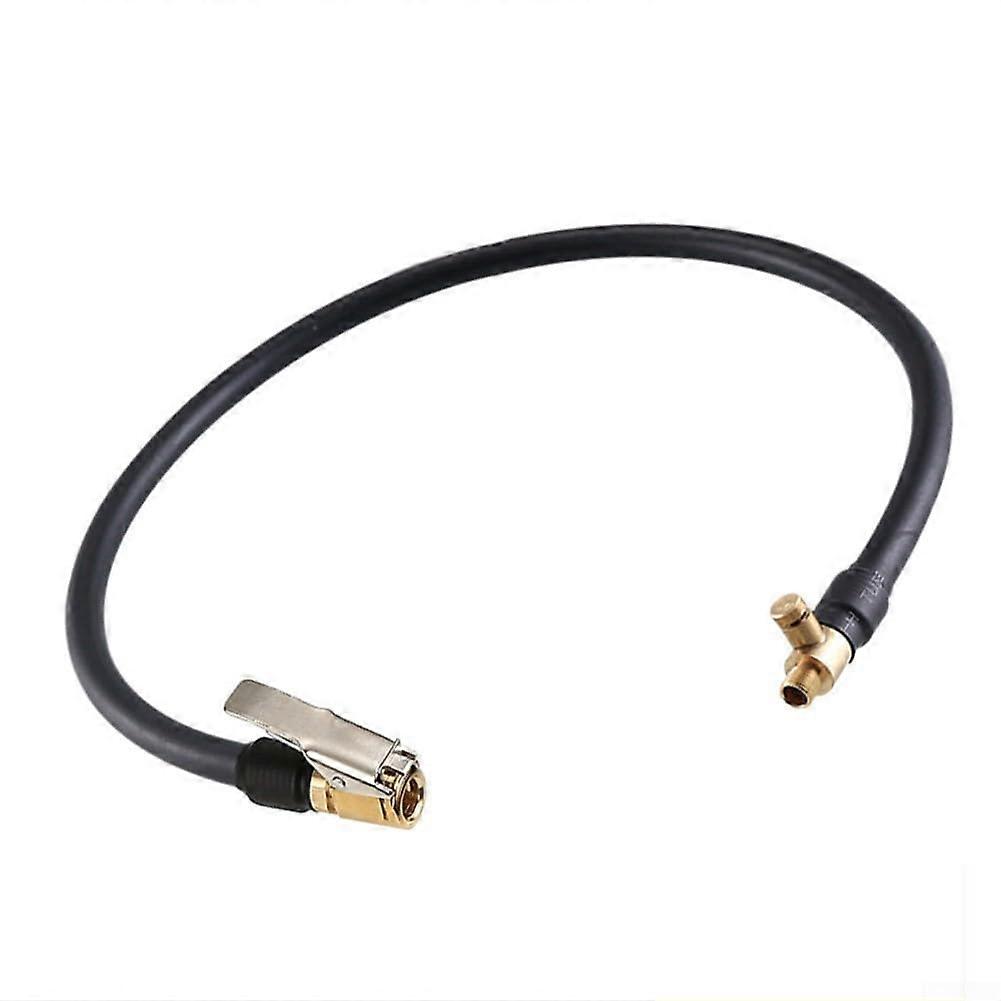 Motorcycle Tyre Inflator With Metal Valve Adapter And 60CM Hose With Enhanced Safety Features