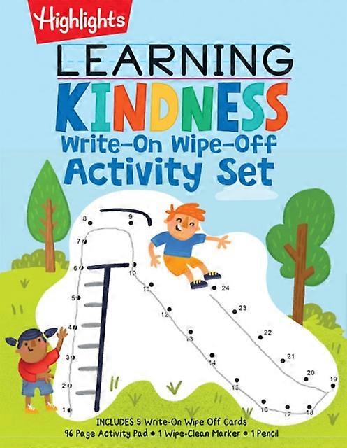 Learning Kindness Activity Set by Highlights Multiplecomponent retail product parts enclosed Book