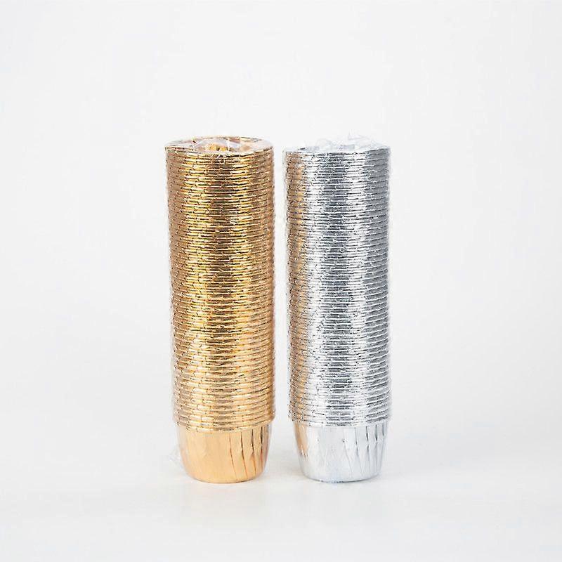 200pcs Aluminum Foil Muffin Box, Cupcake Box, Cupcake Wrapper, Baking Box, for