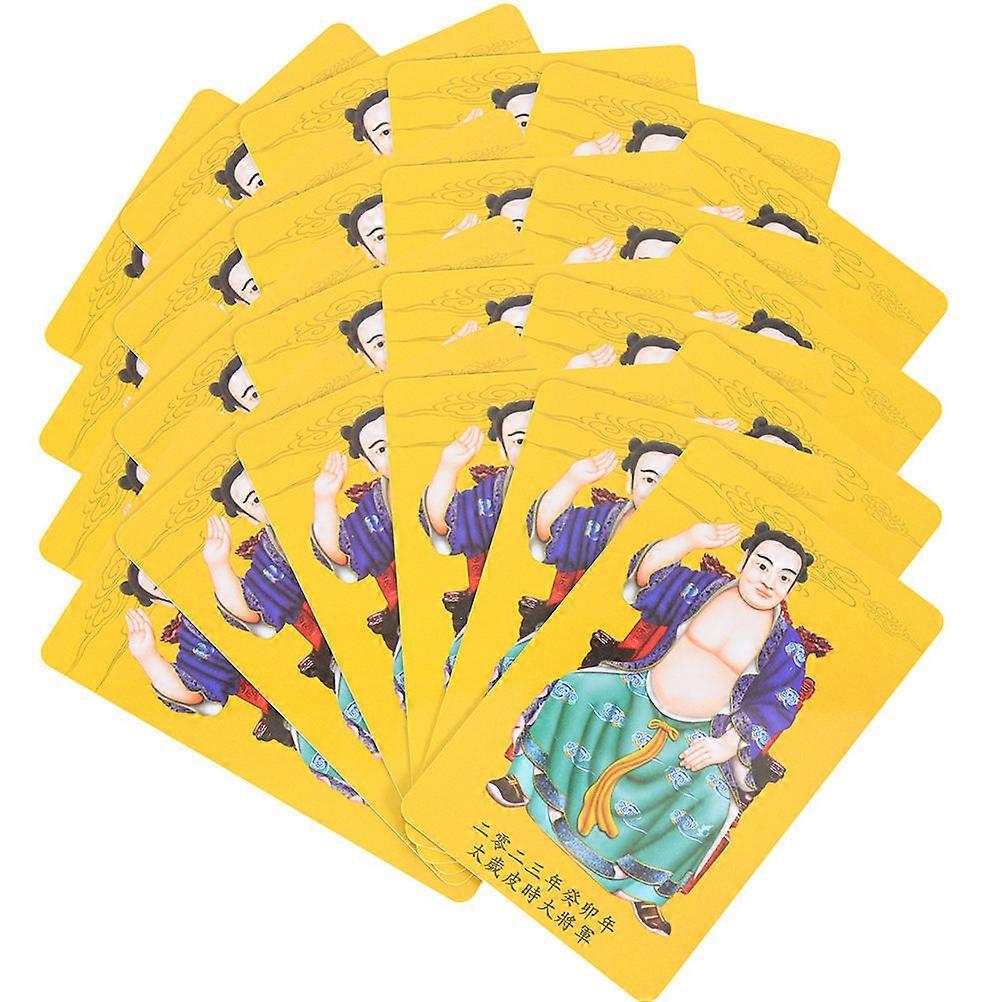 Chinese Amulet Card for Protection with 160Pcs General Auspicious Cards