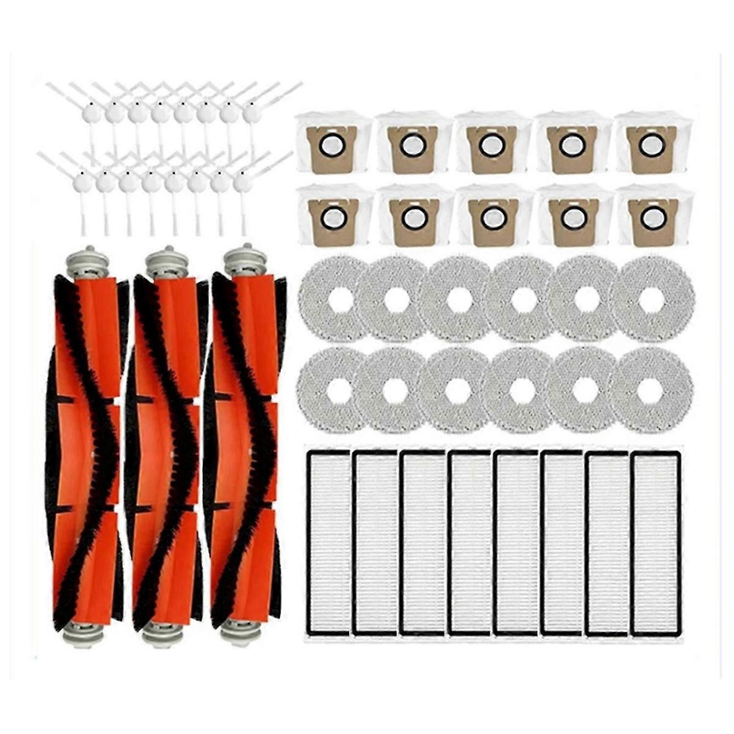For XIAOMI Mijia Omni 1S B101CN B116 X10+ Main Side Brush Hepa Filter