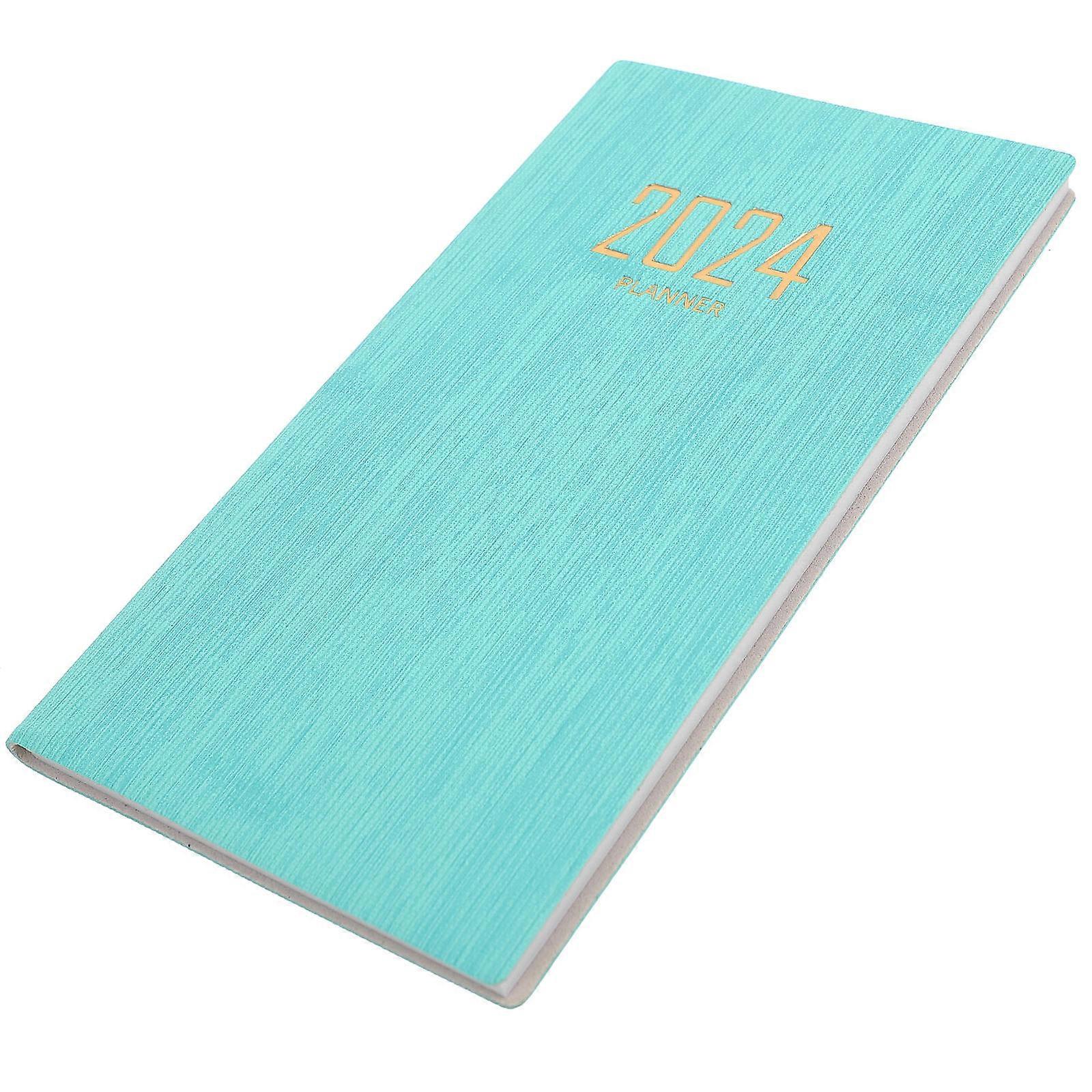 English Planner Book Notebook for Writing Use 3Pcs in Green Color