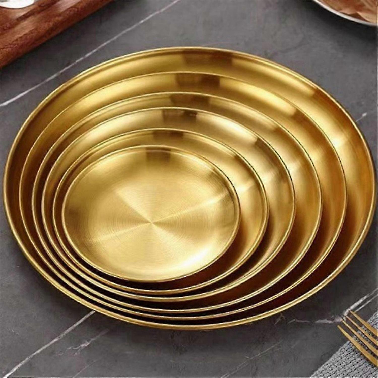 Camping Dishes Rust-Proof Stackable Food Serving Plate 20cm