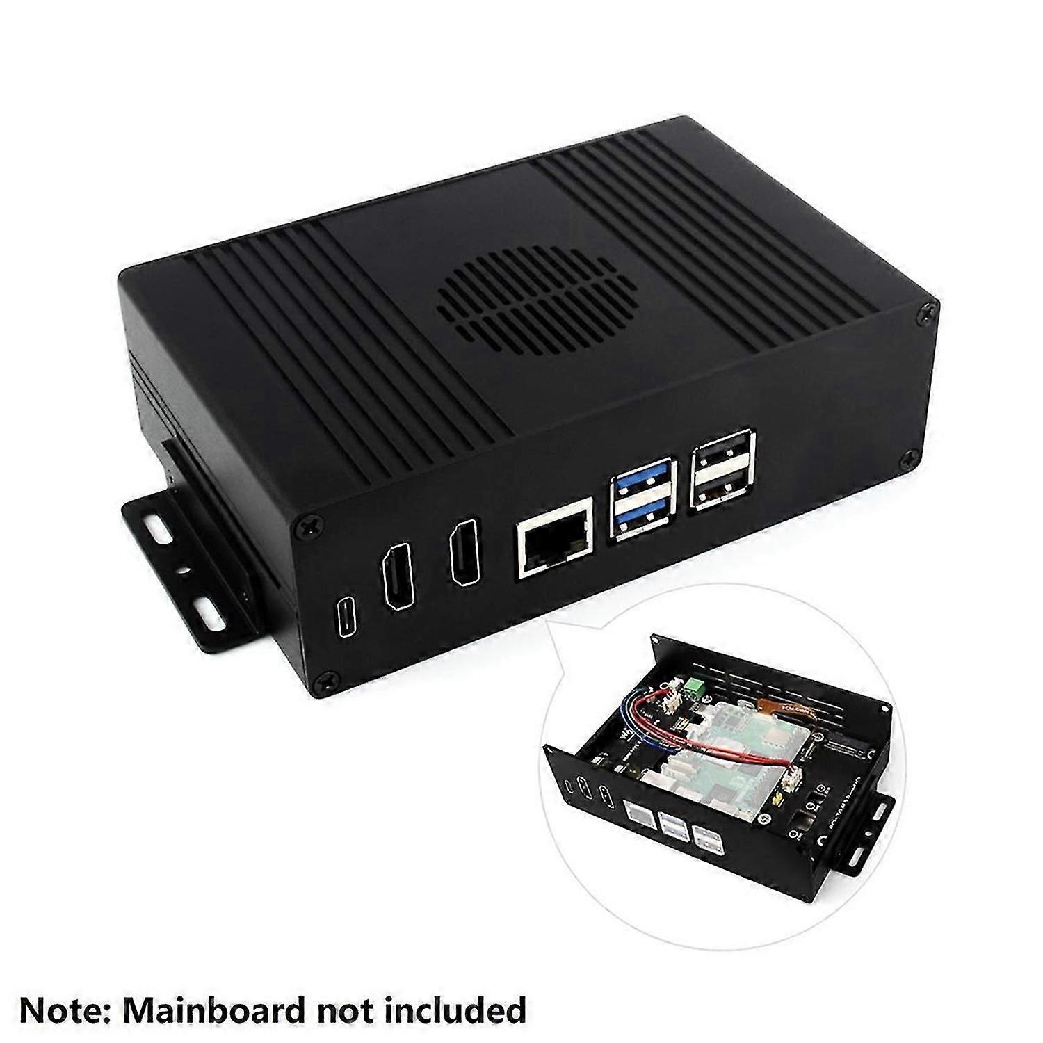 M.2 NVME PCIE Case for Raspberry Pi 5, with PCIe to M.2 Board