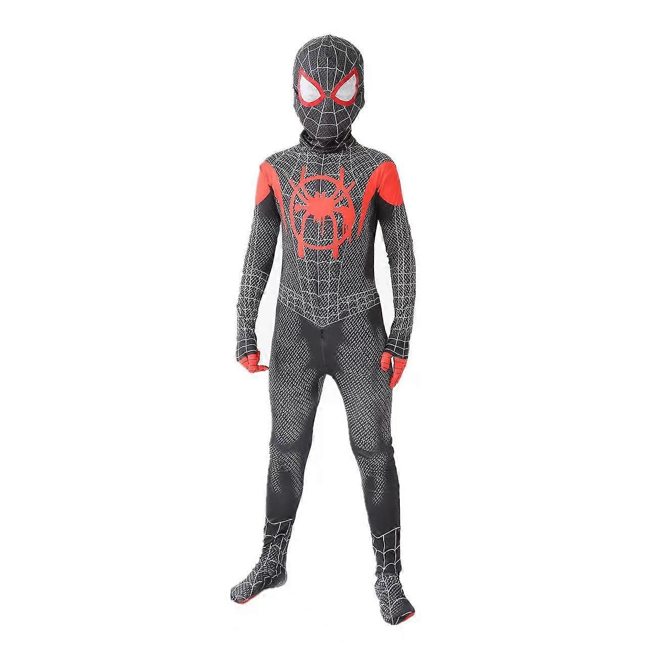 Cosplay Superhero Spiderman Costume Split Clothes Halloween Christmas  Performance Combination Costume