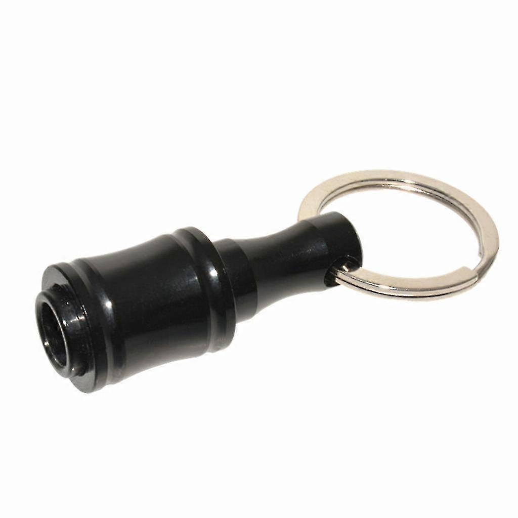 Screwdriver Bits Holder, 1/4 Inch Hex Shank Aluminum Alloy Extension Bar, Portable Keychain Tool for Drill & Screwdriver