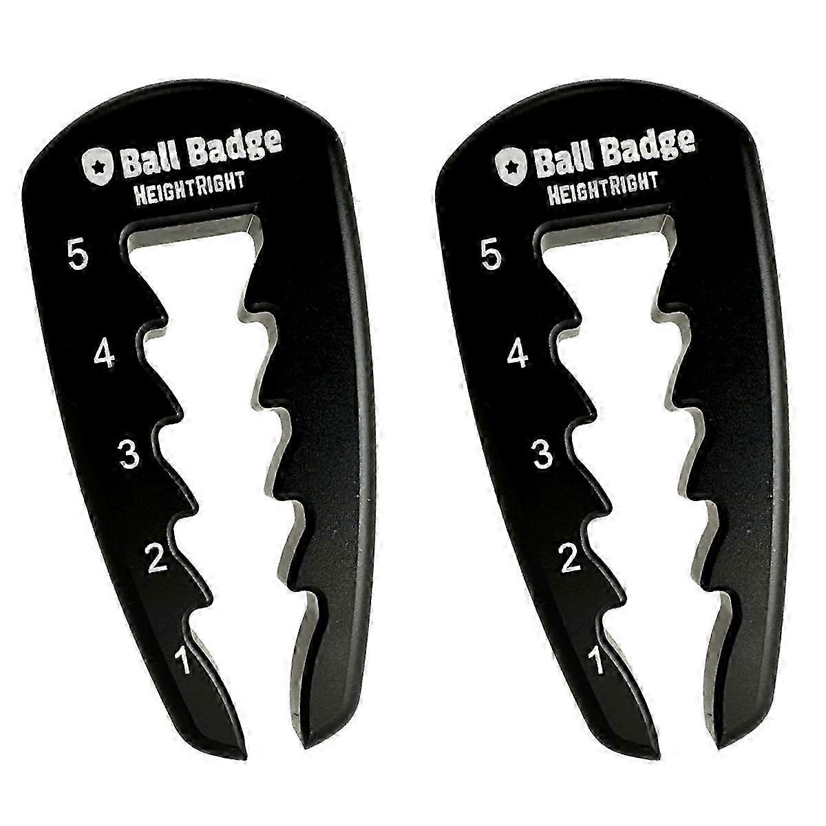 2PCS Adjustable Golf Tee Height Tool Precision Tee Height Setter