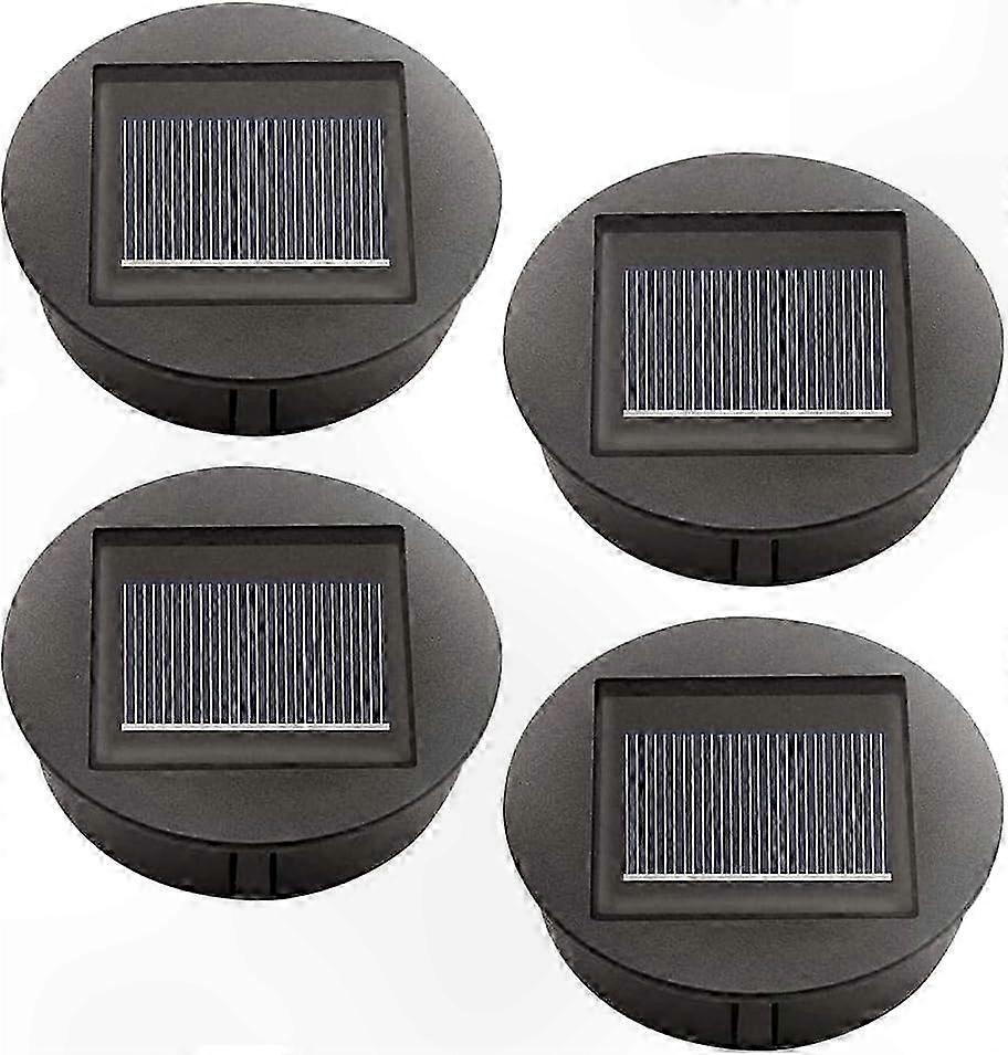 LED Ceiling Lights with Solar Panels, 4-Pack for Outdoor Home and Garden Lighting Solutions
