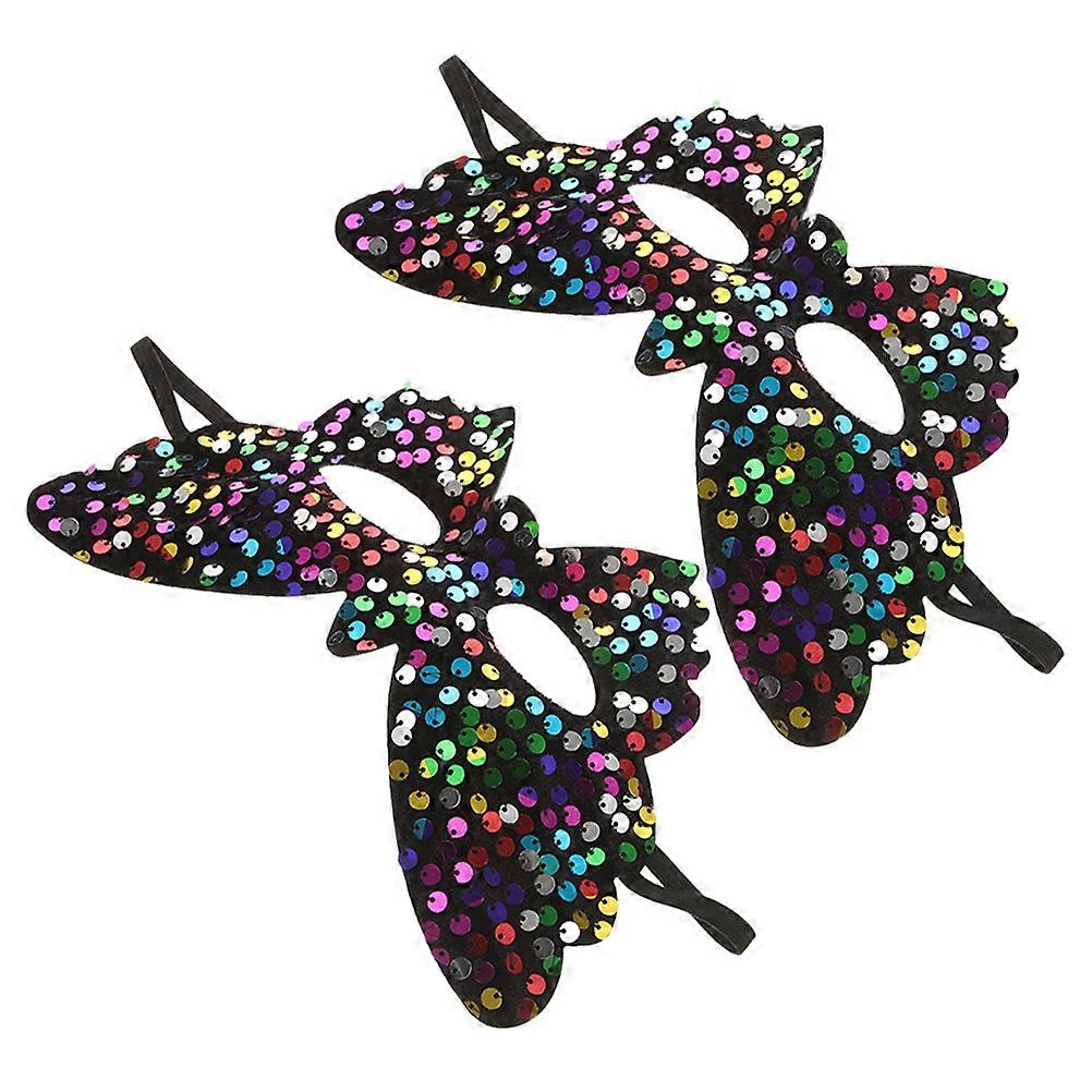 Plastic Masquerade Mask Venetian for Party 4Pcs