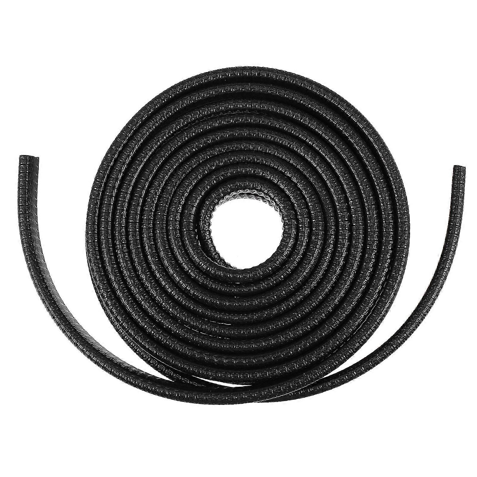Car Anti-Collision Strip Door Rubber Edging Strip for Car 1 Roll