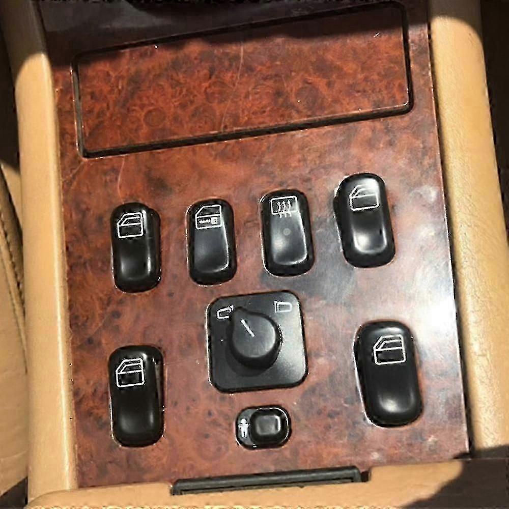 Front Power Window Switch for SUV 1998-2002 Models Compatible with W163 Series 1998 1999 A1638206610 Replacement Part
