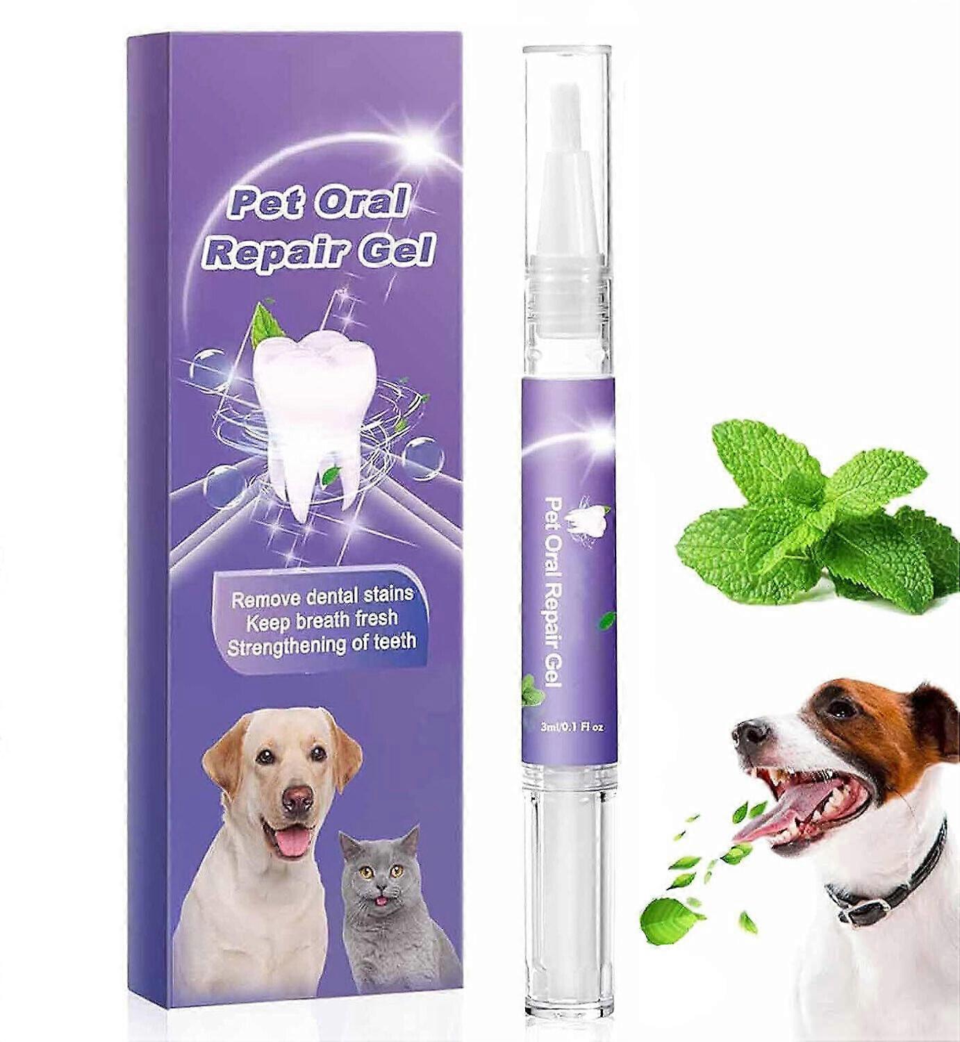 Tarpic Pet Oral, τζελ επιδιόρθωσης στόματος για κατοικίδια με λάμψη στο στόμα, Muzzleglow Miapina Vitasmile