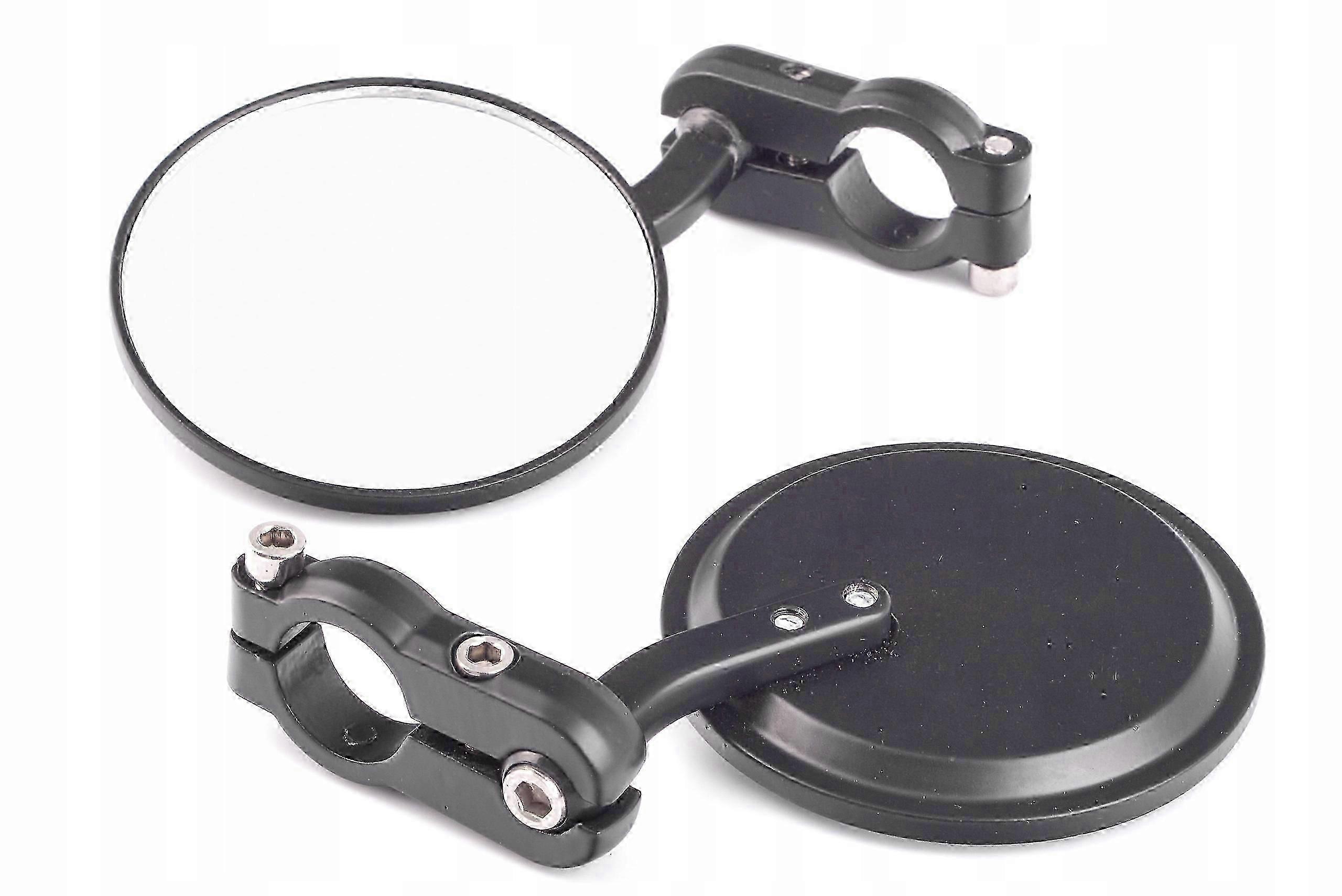Mirrors, Handlebar Mirror, Set Of 2, Chopper Supermoto Street