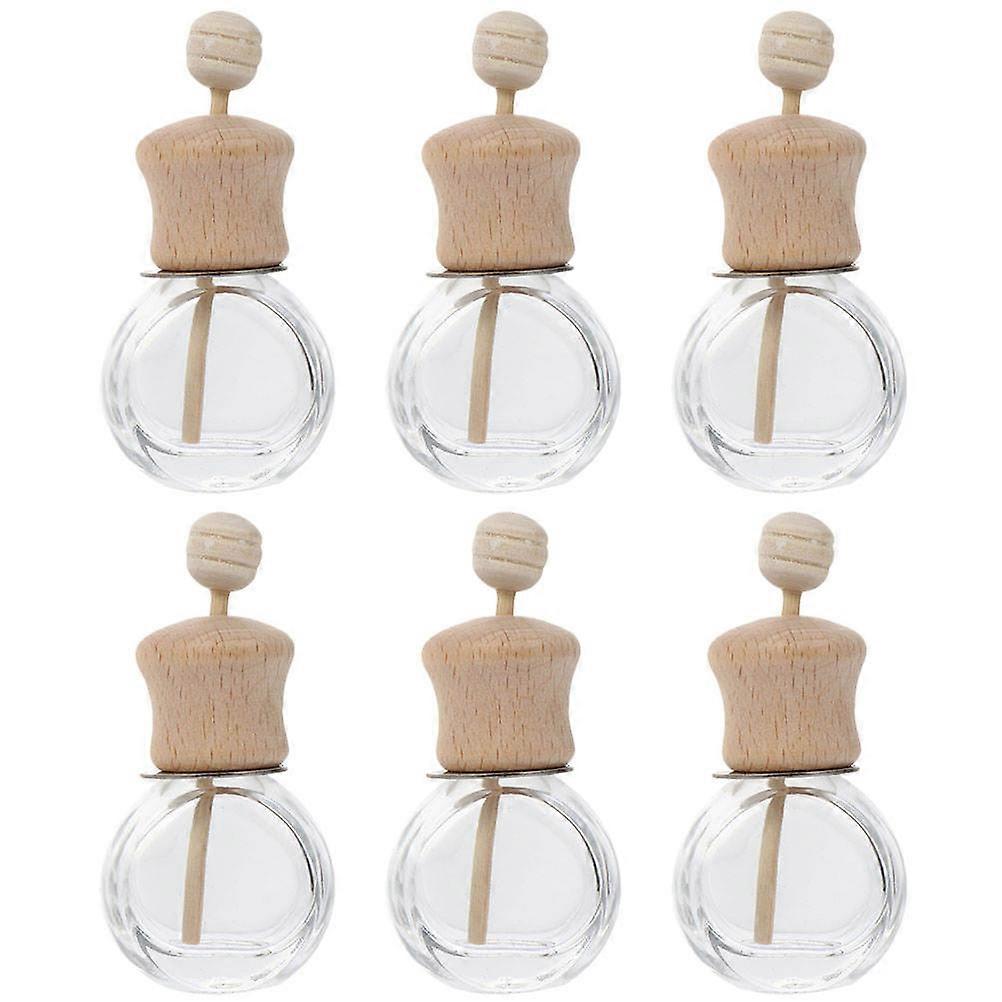 Reusable Fragrance Diffuser Bottle 6Pcs Clip On Design Aromatherapy Accessory For Weddings Christmas Multi Color