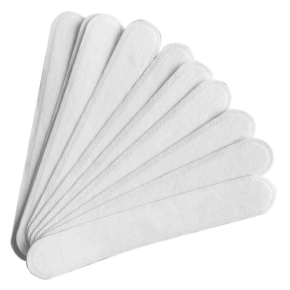 Non-woven Sweatband Collar 80 Pcs Rectangular Design for General Consumers Daily Use