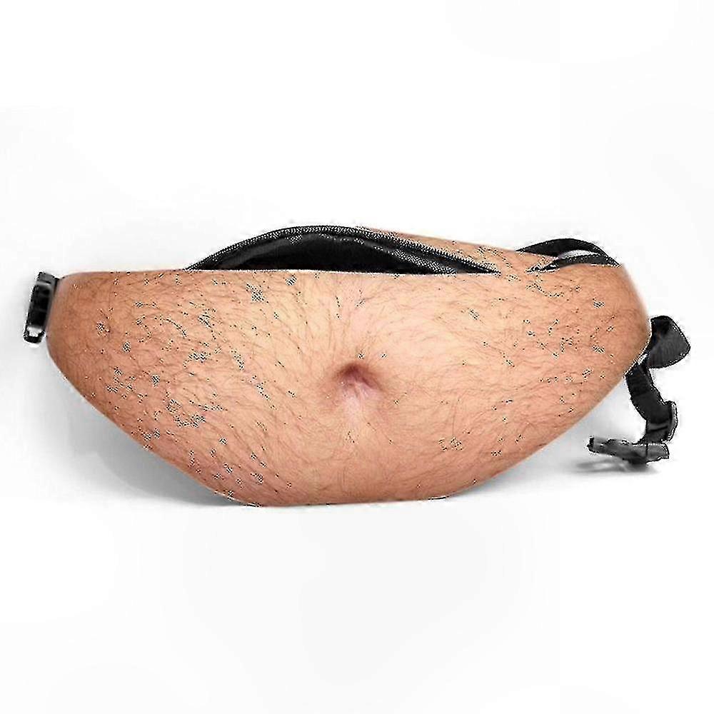 Waterproof Fanny Pack with 3D Design, Durable PU Material, Hands-Free Large Capacity Waist Bag