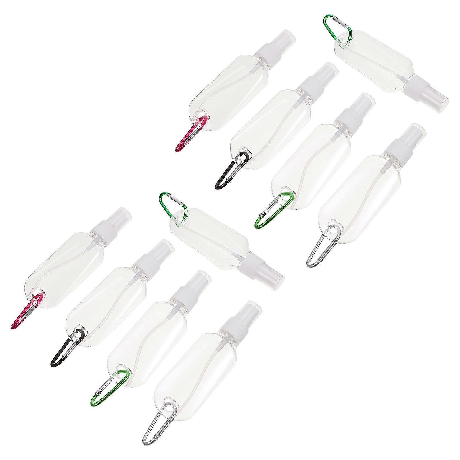 Practical Spray Bottles for Storage Use 10Pcs Key Chain Cosmetic Dispensers