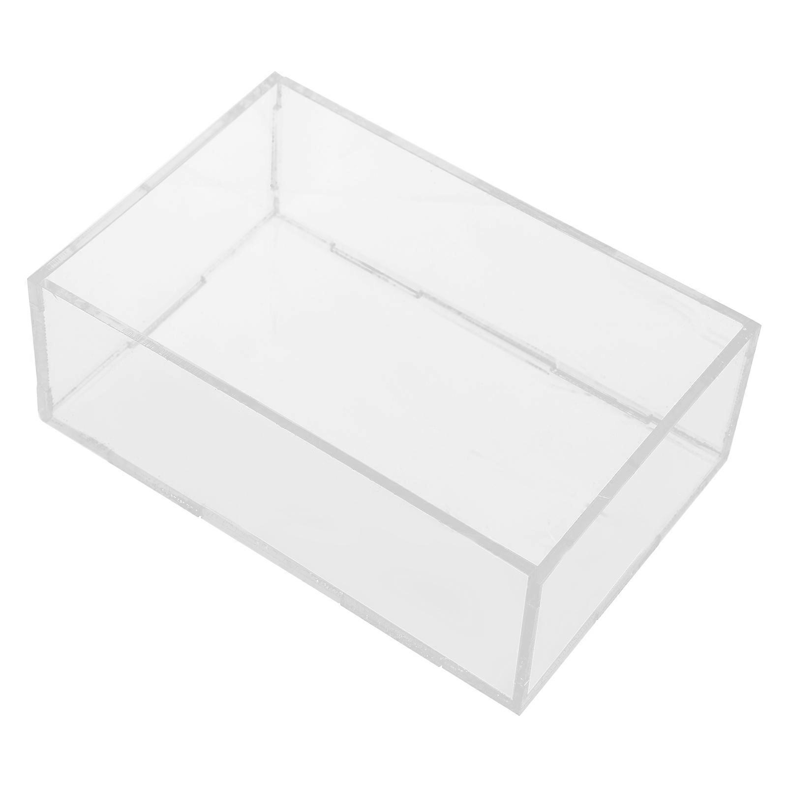 Hamster Sand Bath Acrylic Transparent Bath Box for 4Pcs Usage