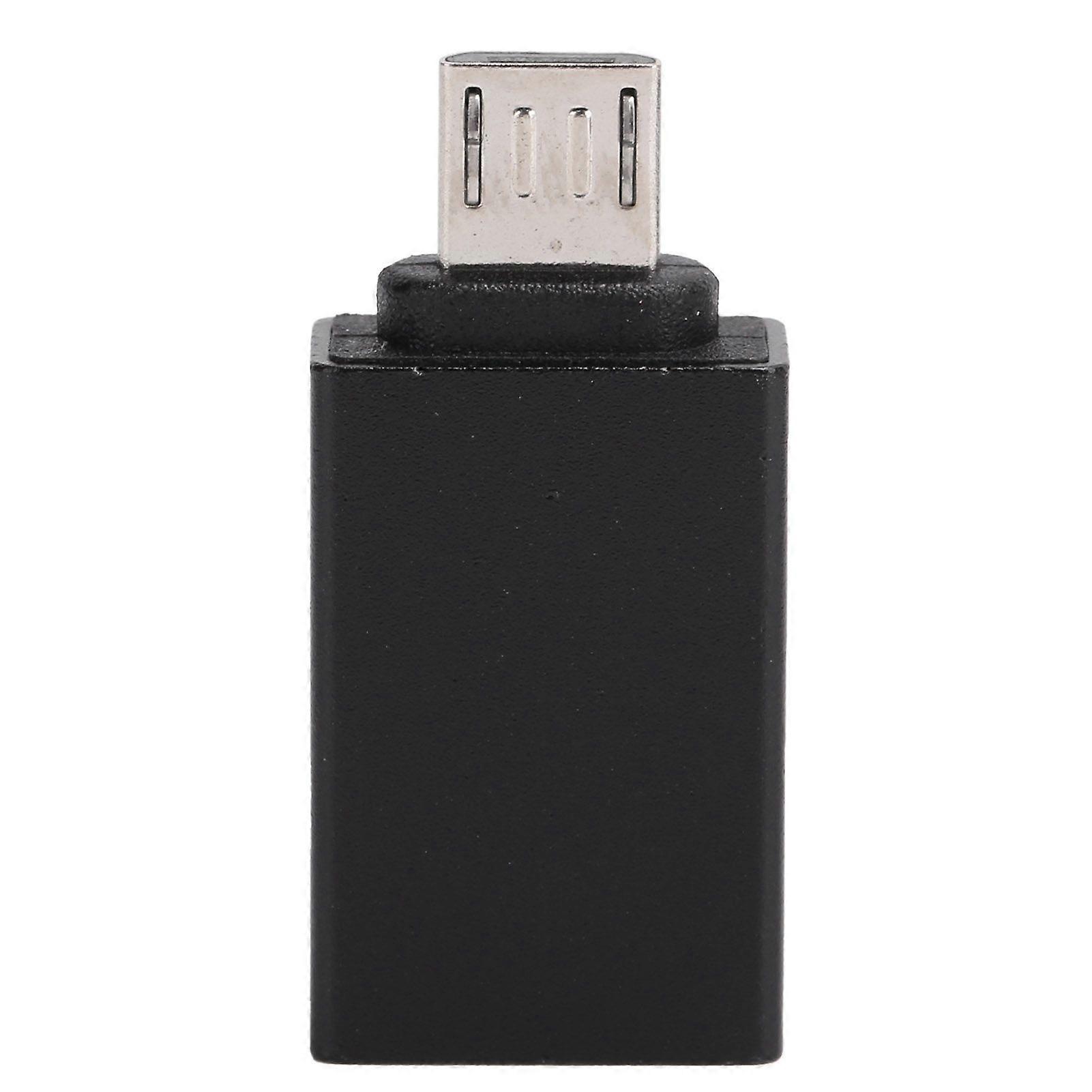 USB to for Android Adapter Micro OTG Convert Connector Data Transmission Charging DeviceBlack
